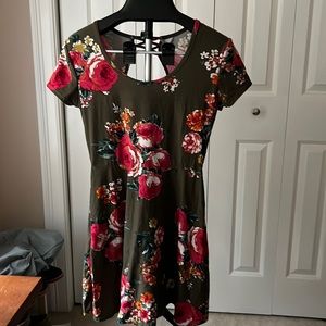 No Boundaries Flower Dress